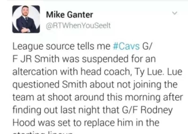 JR疑似与主帅发生口角被禁赛一场,这是否能体现泰伦卢在骑士队的地位 JR疑似与主帅发生口角被禁赛一场,这是否能体现泰伦卢在骑士队的地位 - 体育赛事直播